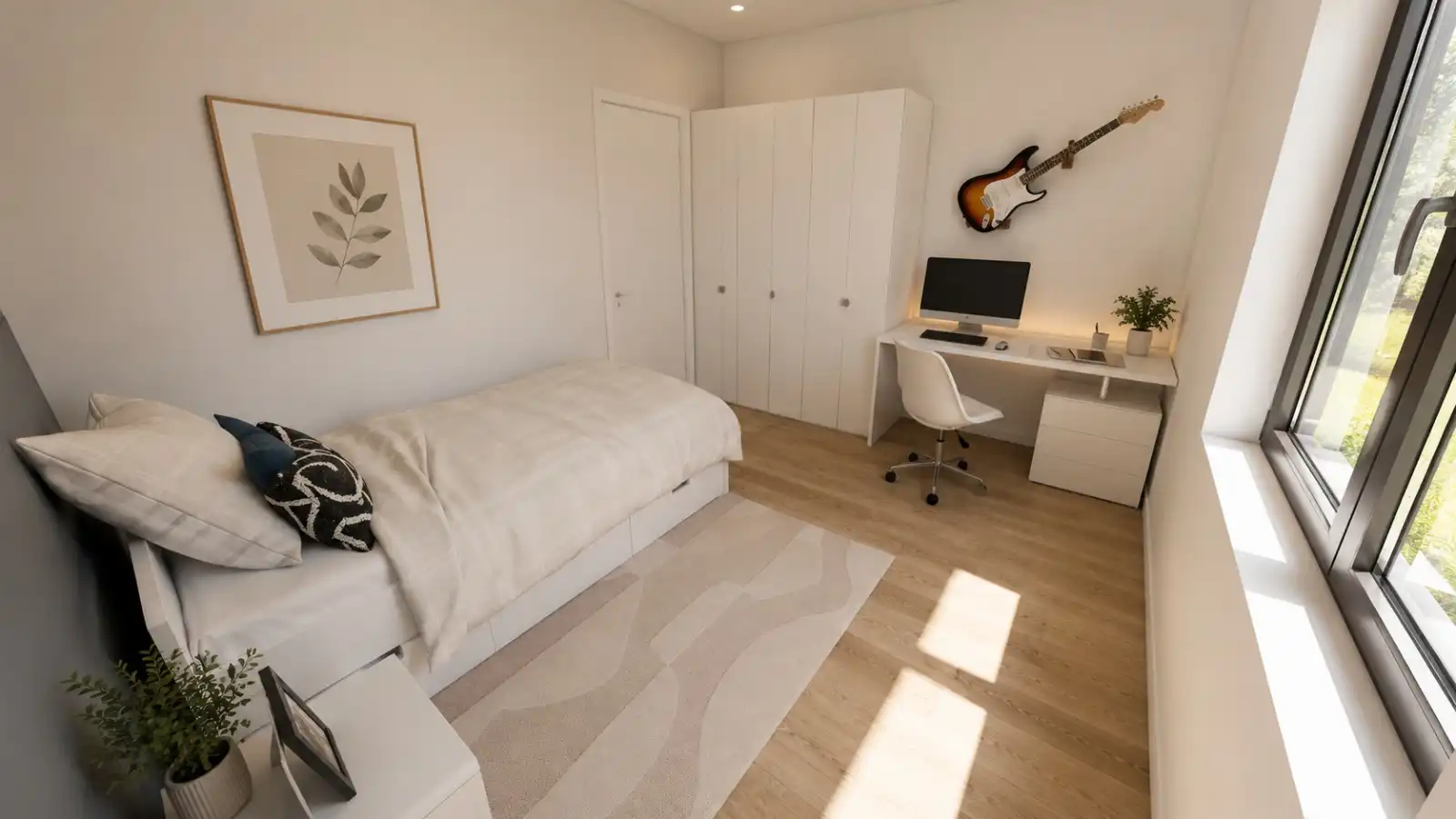 Bedroom of Houses for sale in Figueres  with Air Conditioner, Heating and Private garden
