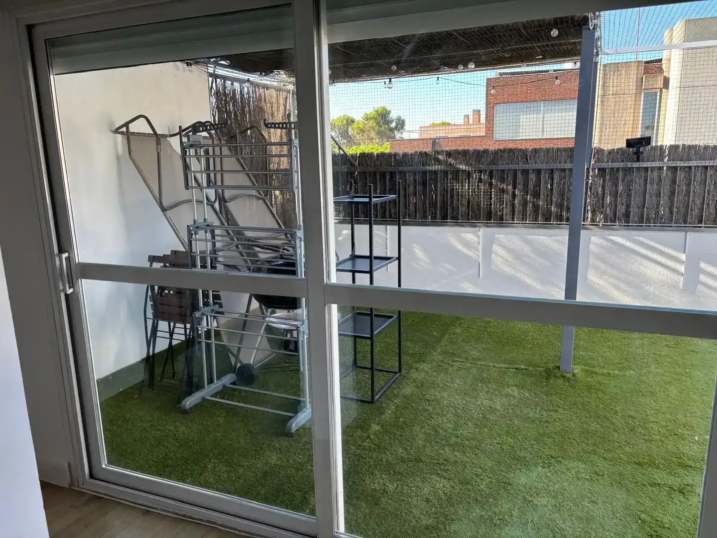 Terrasse von Maisonette zur Miete in  Madrid Capital mit Klimaanlage und Schwimmbad