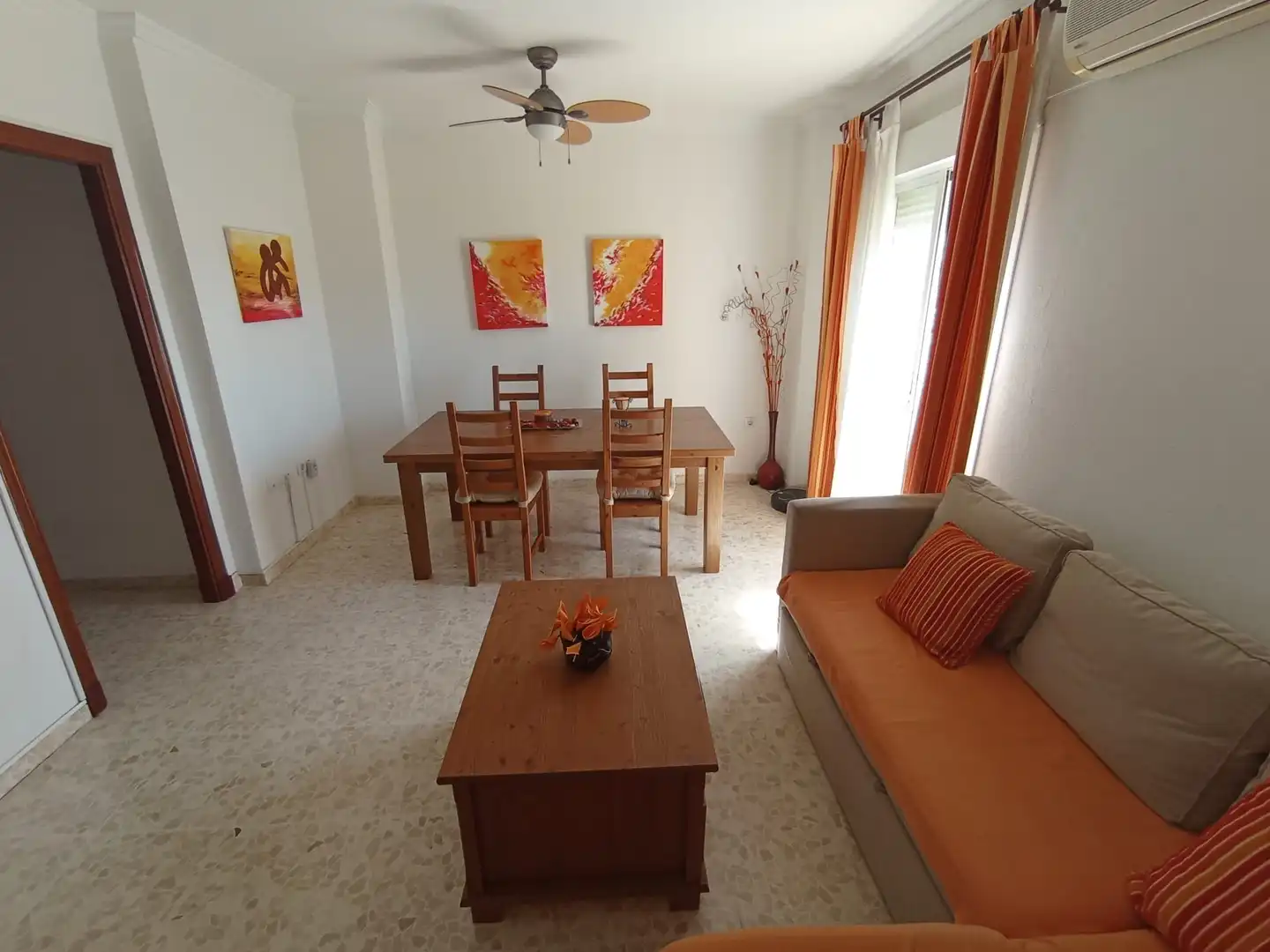 Sala de estar de Piso en venta en Chipiona con Calefacción