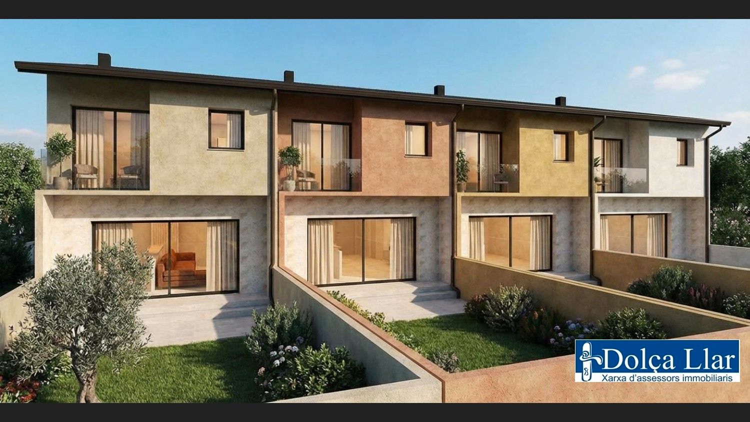 Vista exterior de Casa adosada en venda en Cantallops amb Aire condicionat, Calefacció i Jardí privat