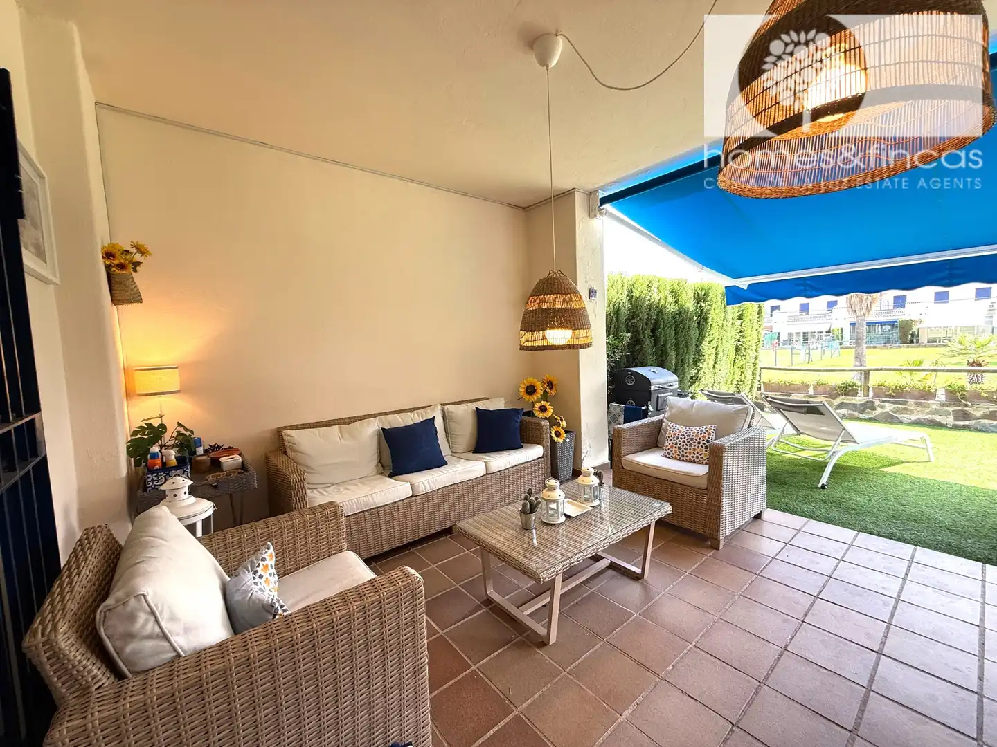 Terrace of Houses for sale in Ayamonte  with Air Conditioner, Terrace and Furnished