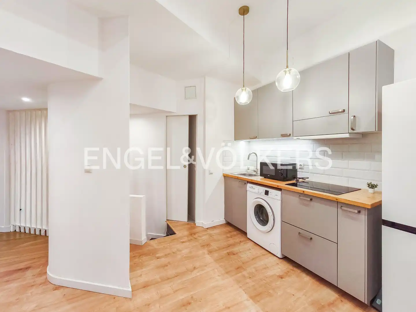 Cocina de Piso en venta en Barcelona con Aire acondicionado, Calefacción y Amueblado