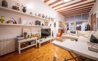 Living room of Flat for sale in  Barcelona Capital  with Air Conditioner, Terrace and Balcony