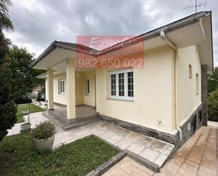Exterior view of House or chalet for sale in Lugo Capital  with Heating, Private garden and Parquet flooring
