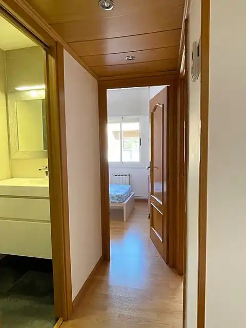 Bedroom of Flat for rent in Castelldefels  with Heating, Parquet flooring and Balcony