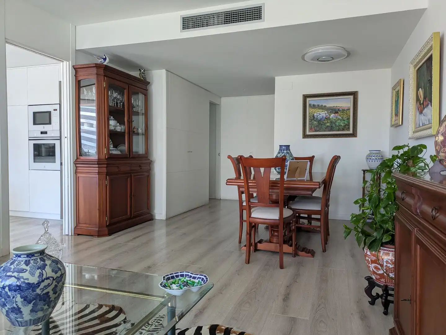 Esszimmer von Wohnung zum Verkauf in Monzón mit Klimaanlage, Heizung und Terrasse