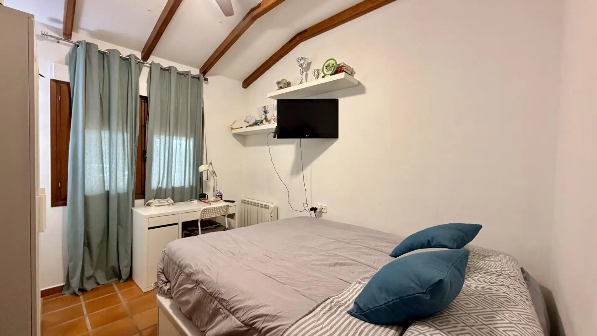 Bedroom of Houses for sale in Elche / Elx  with Air Conditioner, Private garden and Terrace
