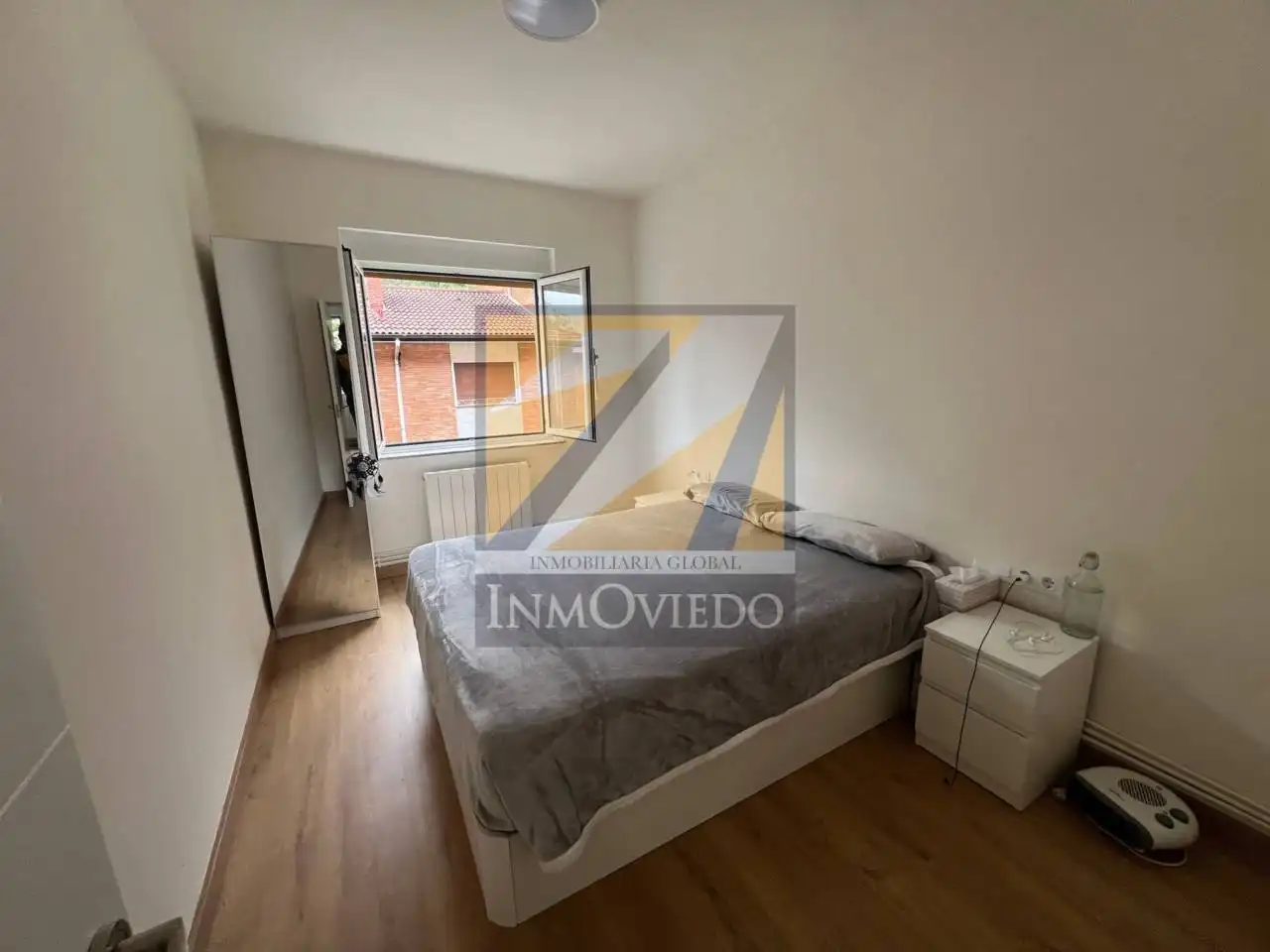 Bedroom of Flat for sale in Morcín  with Heating, Storage room and Furnished