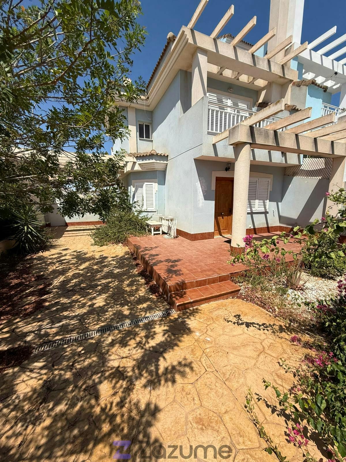 Vista exterior de Casa o xalet de lloguer en Santa Pola amb Calefacció, Jardí privat i Terrassa