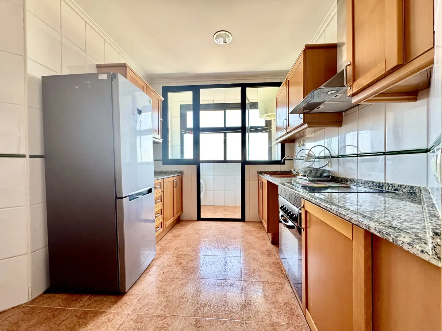 Kitchen of Flat for rent in Torrent  with Air Conditioner, Heating and Private garden