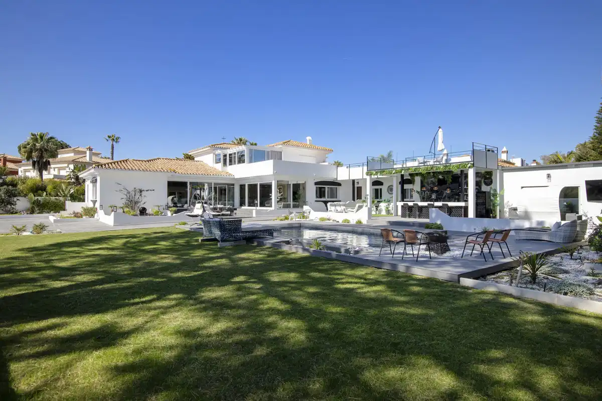 Terrassa de Casa o xalet en venda en Estepona amb Terrassa i Piscina