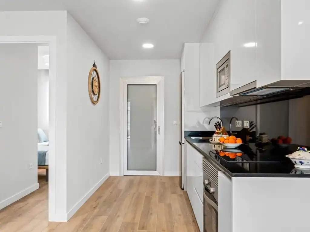 Cuina de Apartament en venda en Orihuela amb Aire condicionat, Terrassa i Moblat