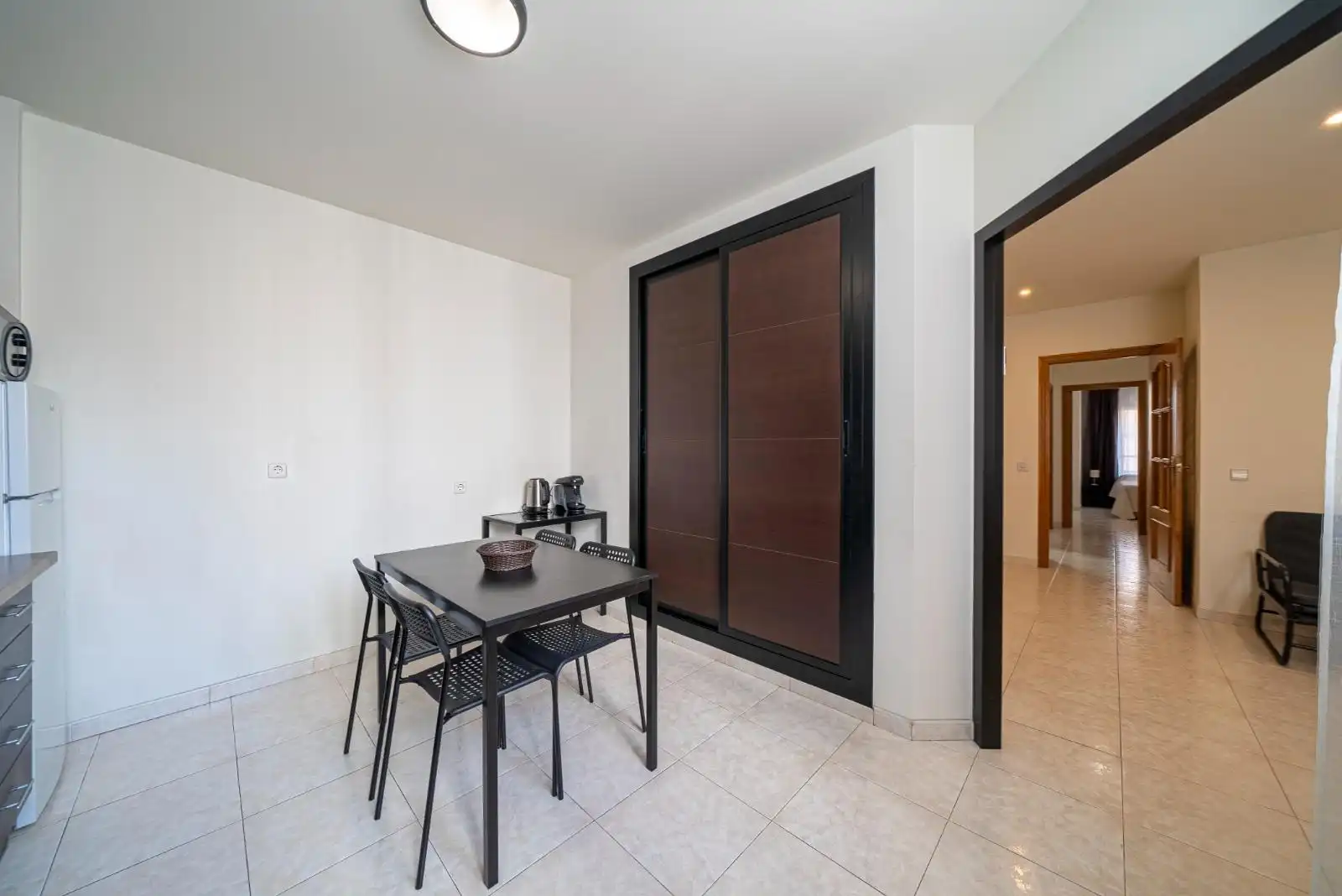 Menjador de Apartament de lloguer en Alicante / Alacant amb Aire condicionat, Calefacció i Moblat