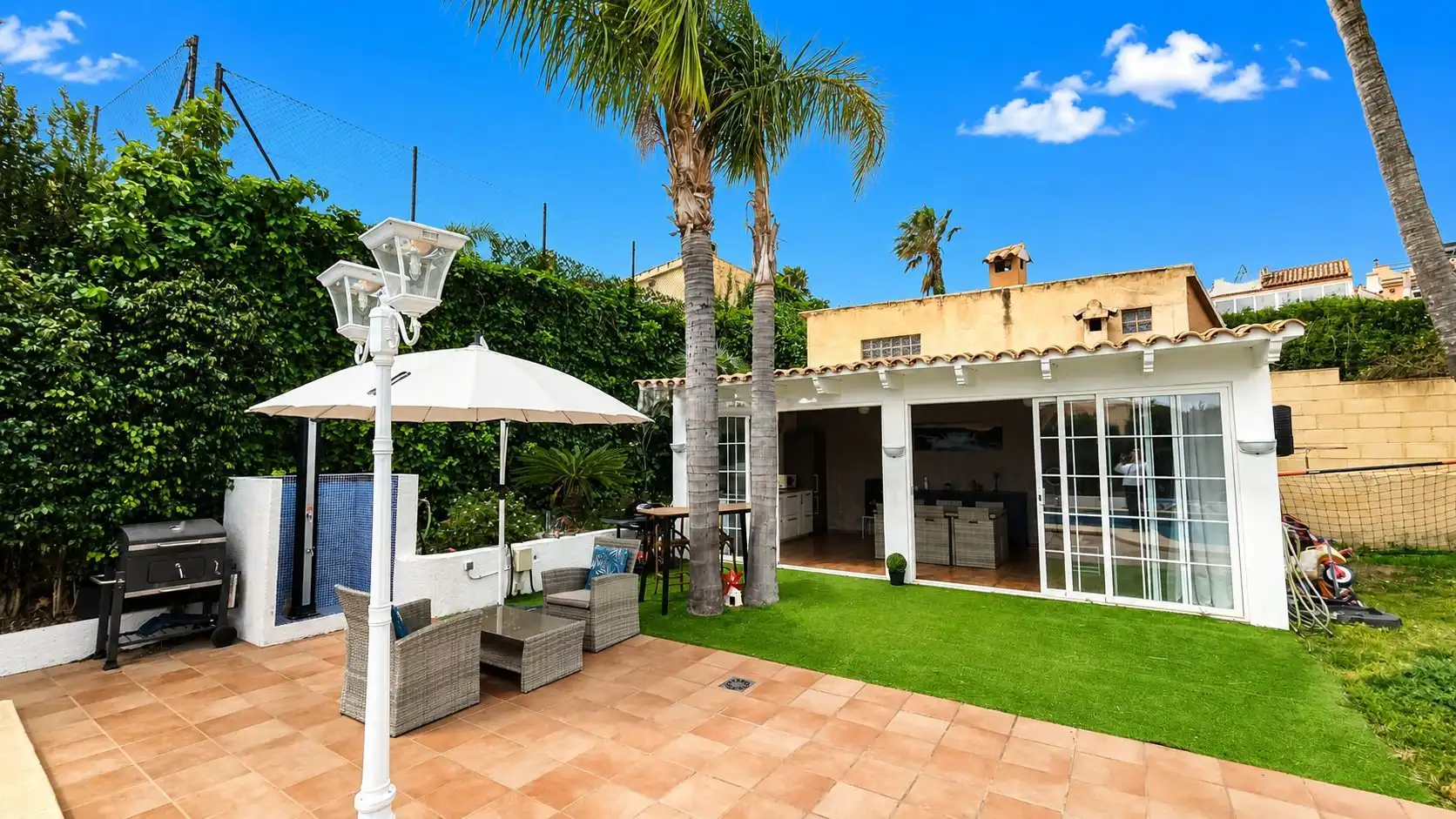 Terraza de Casa o chalet en venta en La Nucia con Aire acondicionado, Jardín privado y Terraza