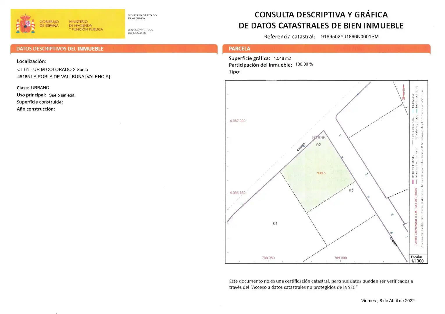 Terreny residencial en venda a Rascanya, imagen 8