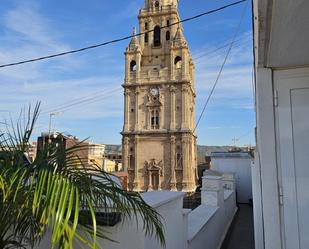 Vista exterior de Àtic de lloguer en  Murcia Capital amb Aire condicionat i Terrassa