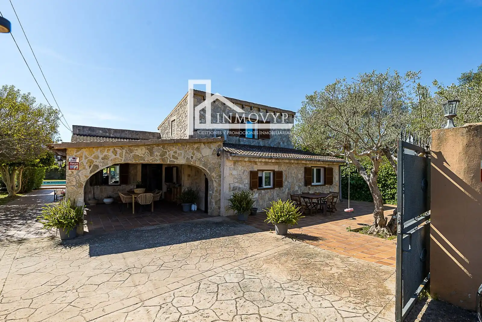 Vista exterior de Finca rústica en venta en Inca con Aire acondicionado, Trastero y Piscina