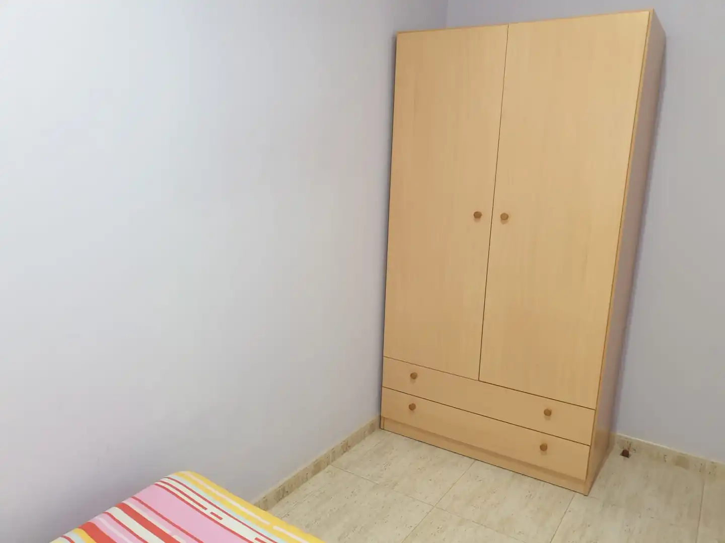 Habitación de Casa adosada de alquiler en Càlig con Jardín privado, Terraza y Amueblado