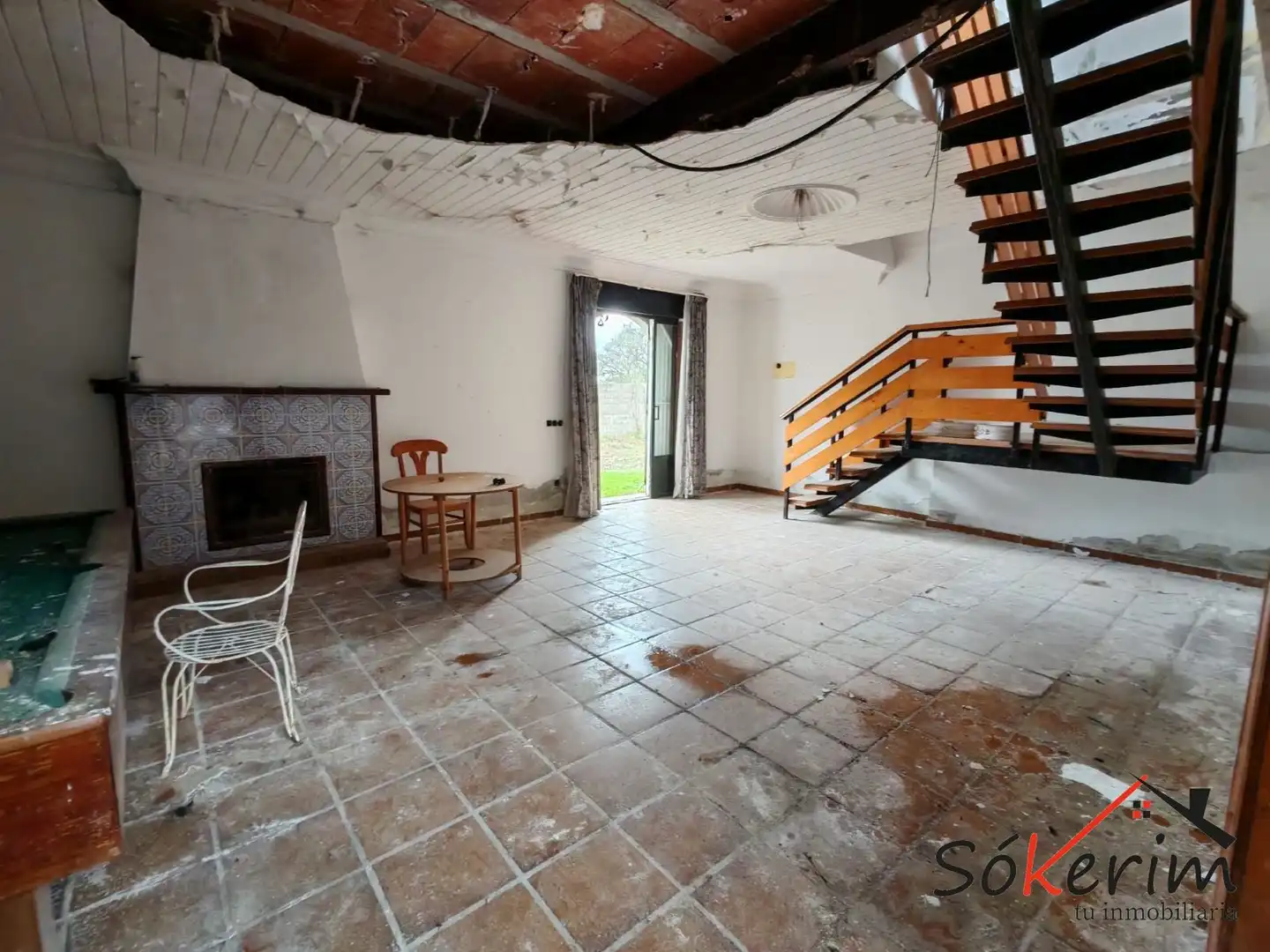 Piso en venta en San Román de los Montes con Calefacción, Jardín privado y Terraza