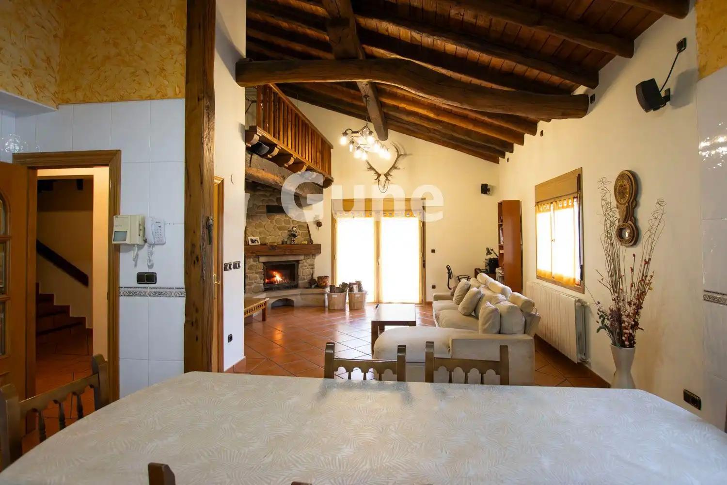 Sala de estar de Casa o chalet en venta en Idiazabal con Calefacción, Terraza y Trastero