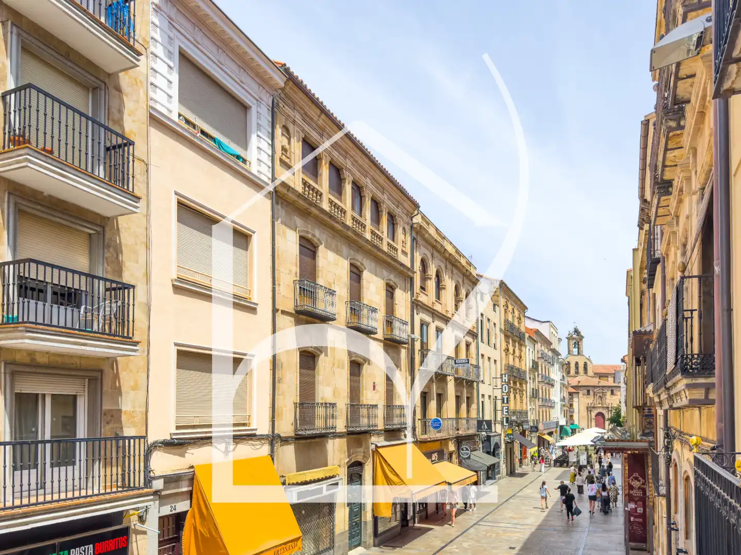 Vista exterior de Apartamento de alquiler en Salamanca con Aire acondicionado, Calefacción y Amueblado