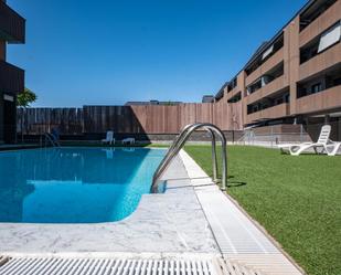 Swimming pool of Planta baja for sale in Ávila Capital  with Heating, Terrace and Storage room