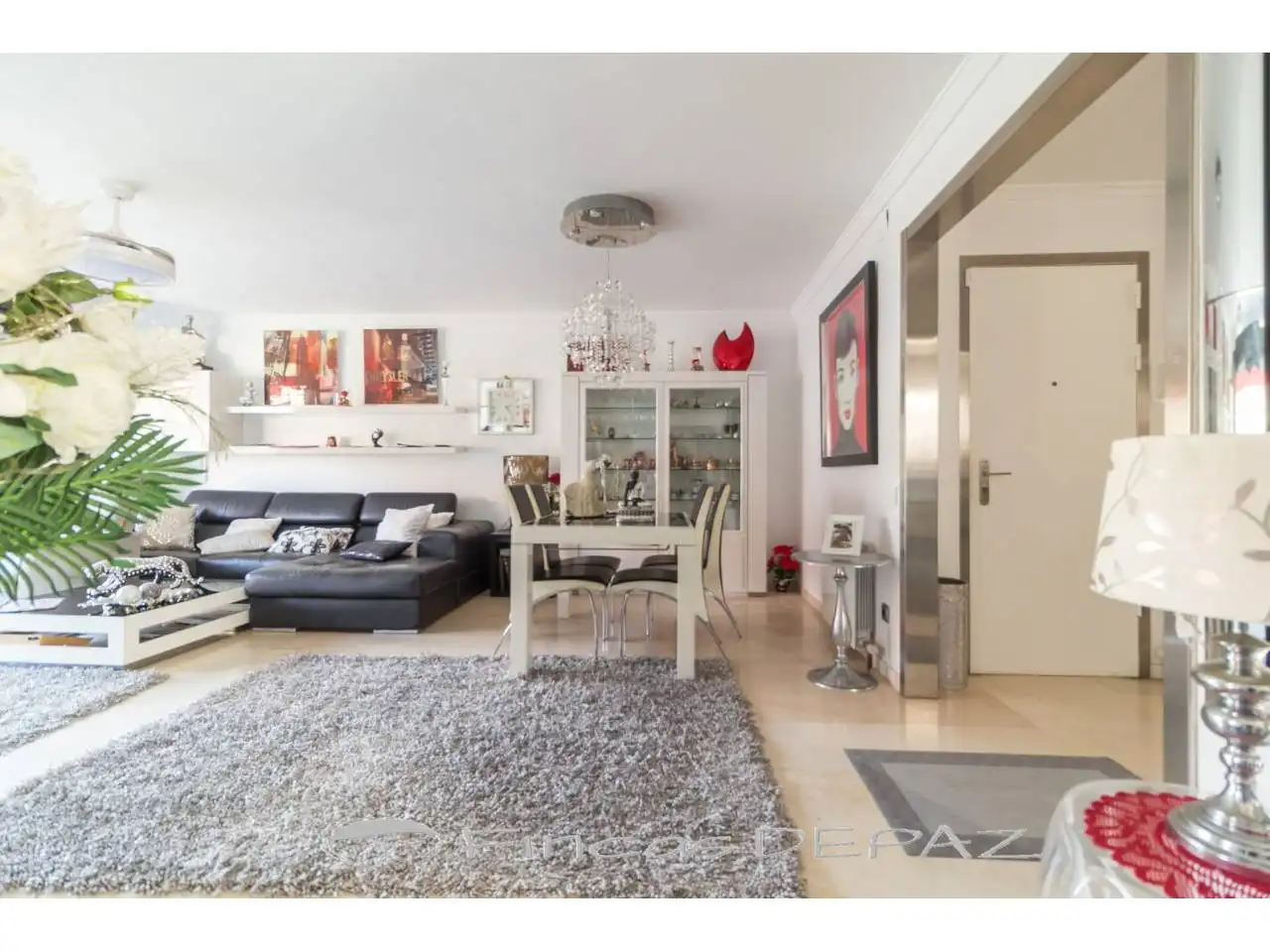 Sala de estar de Ático en venta en Castelldefels con Calefacción y Terraza