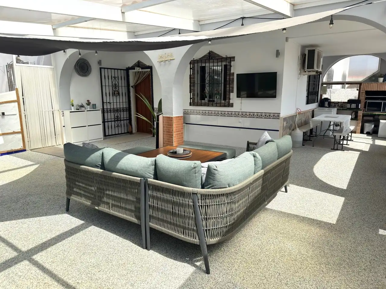 Terrassa de Casa o xalet en venda en Huércal-Overa amb Aire condicionat, Terrassa i Piscina
