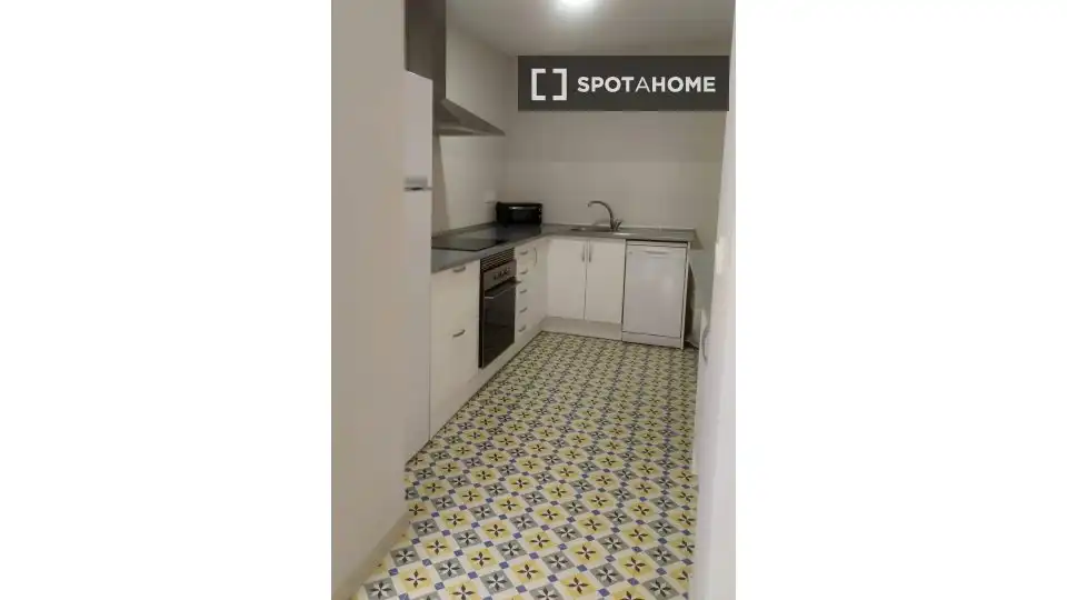 Küche von Wohnung zur untervermieten in Cádiz mit Klimaanlage, Heizung und Terrasse