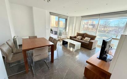 Living room of Flat for sale in  Valencia Capital  with Air Conditioner, Heating and Private garden