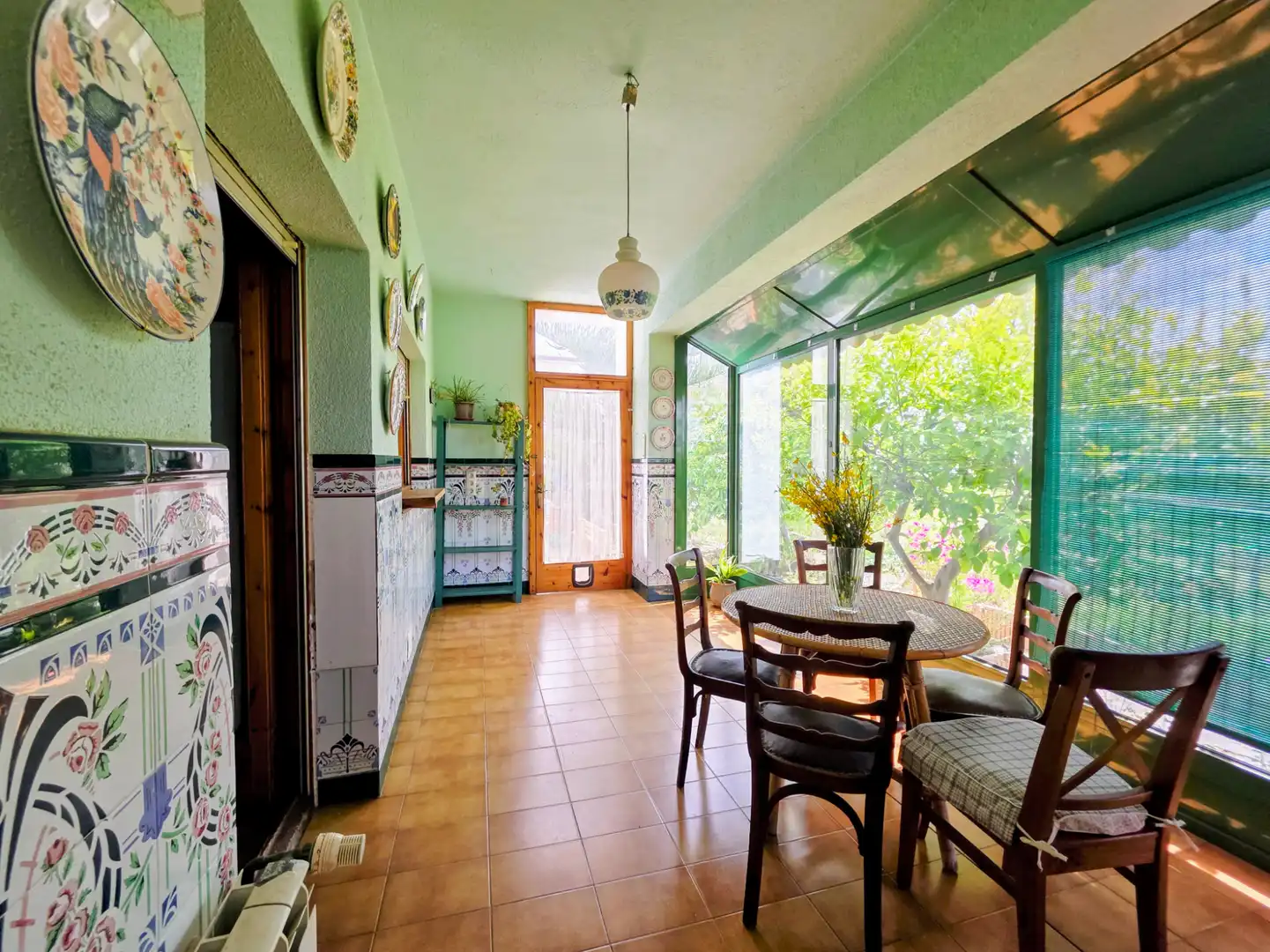 Comedor de Casa o chalet en venta en Sant Cugat Sesgarrigues con Calefacción, Terraza y Amueblado