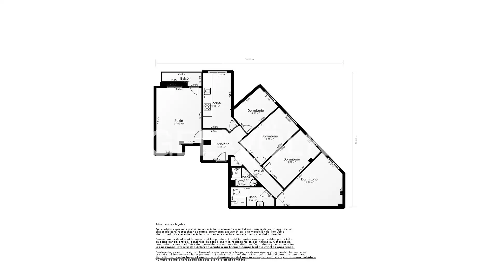Flat with terrace for sale in Cardenal Benlloch, imagen 20