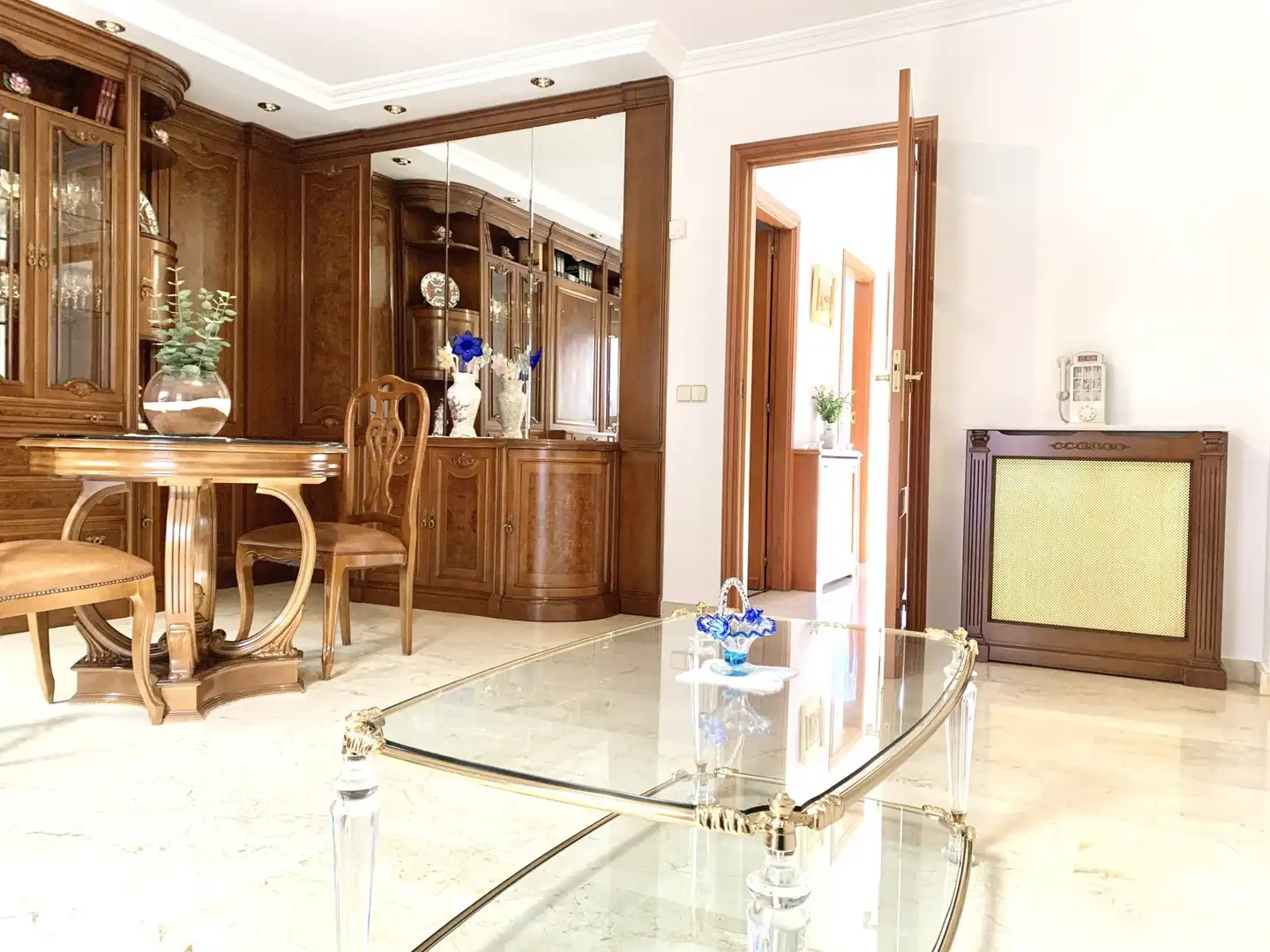 Comedor de Casa adosada de alquiler en Alcobendas con Aire acondicionado, Calefacción y Terraza
