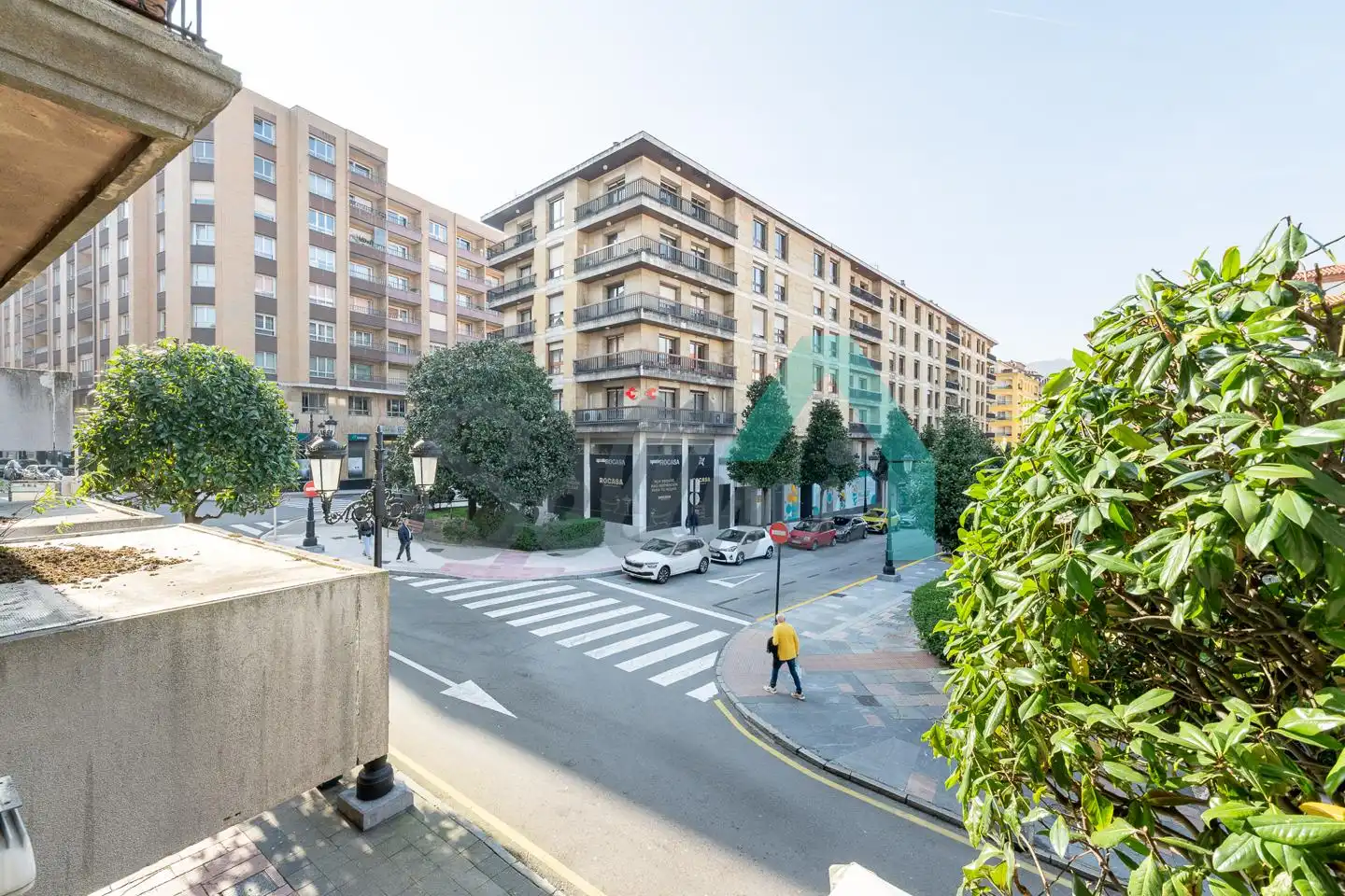 Vista exterior de Piso en venta en Oviedo  con Calefacción, Trastero y Balcón