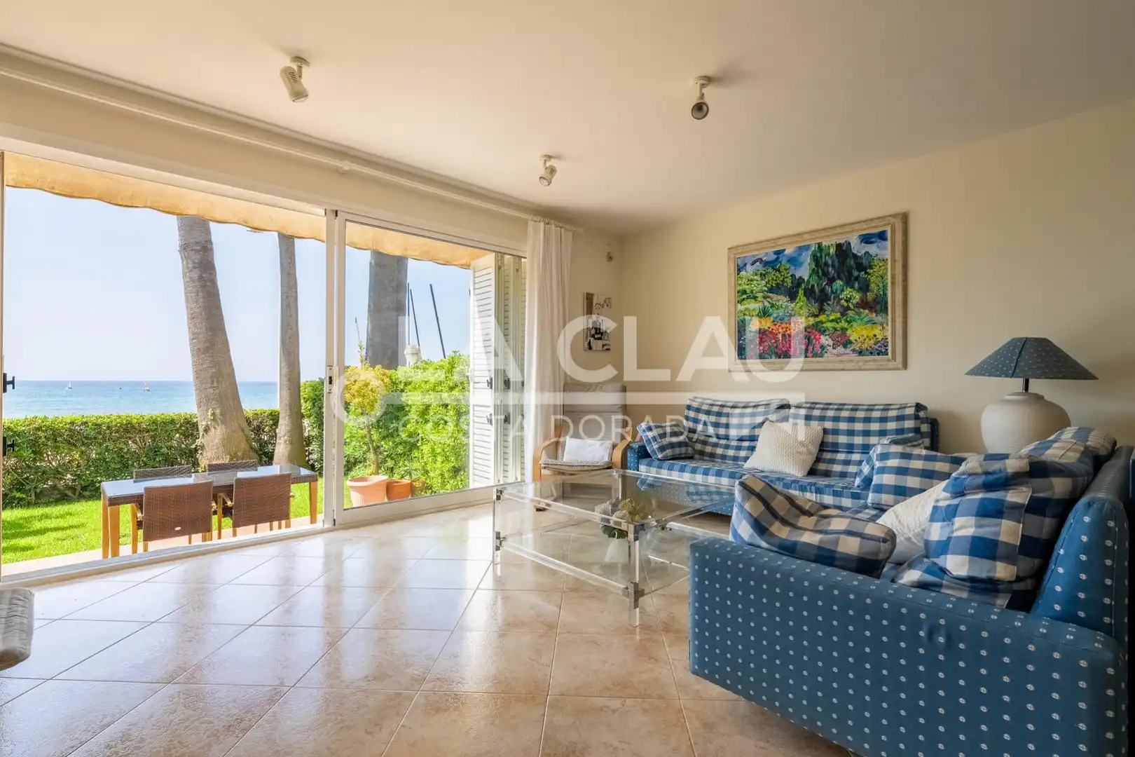 Sala de estar de Casa adosada en venta en Altafulla con Calefacción y Jardín privado