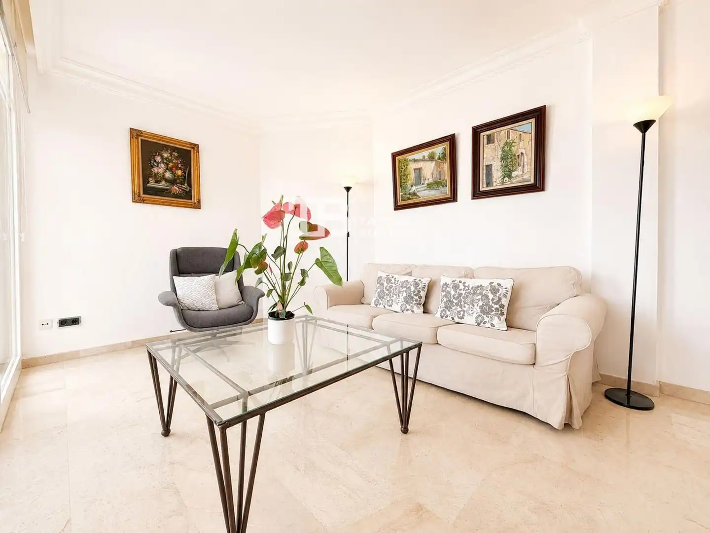 Sala de estar de Ático en venta en  Palma de Mallorca con Aire acondicionado, Calefacción y Terraza