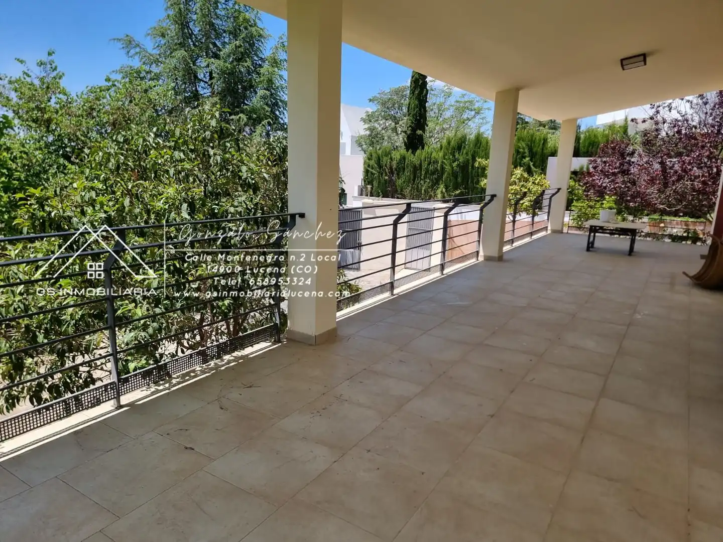 Terrasse von Country house zur Miete in Lucena mit Klimaanlage, Schwimmbad und Möbliert