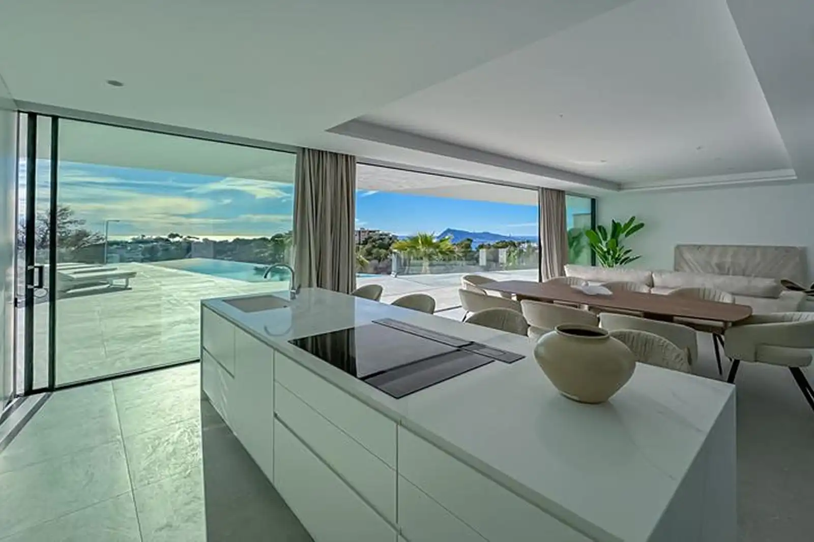 Kitchen of Houses for sale in Altea  with Air Conditioner, Heating and Terrace
