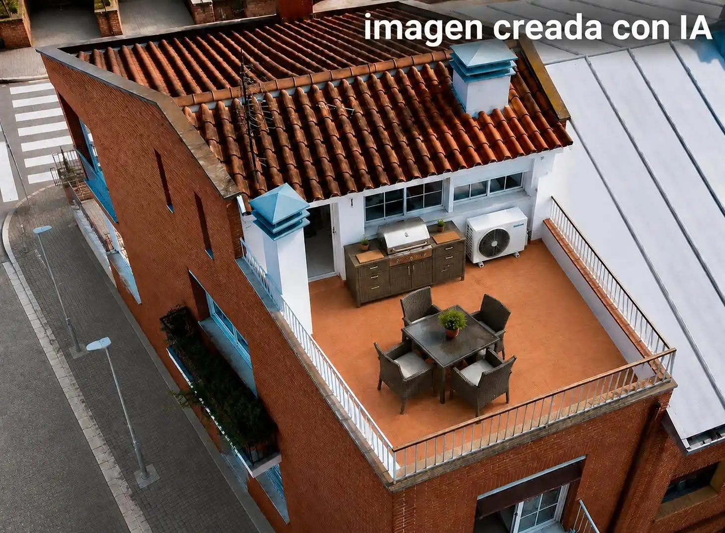 Terraza de Casa o chalet en venta en Granollers con Aire acondicionado, Calefacción y Jardín privado
