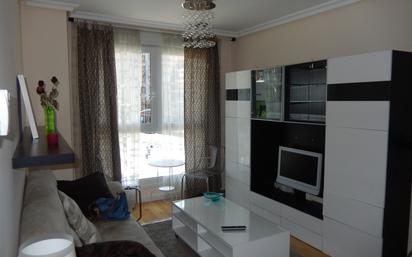 Living room of Flat to rent in  Madrid Capital  with Air Conditioner, Heating and Storage room