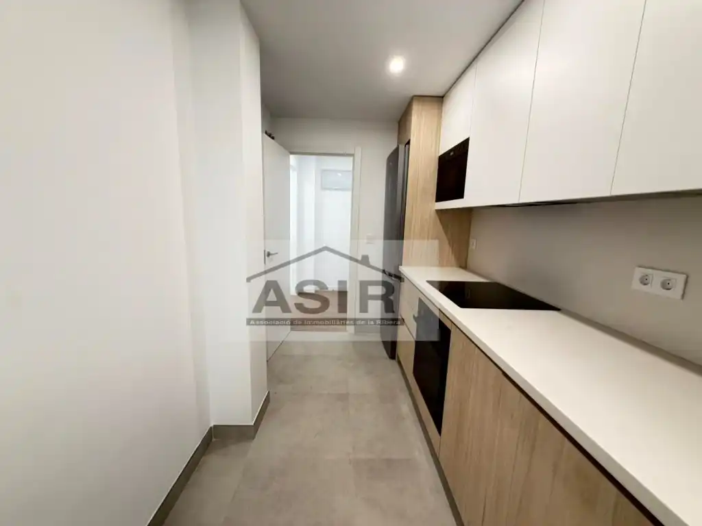 Cocina de Piso de alquiler en Polinyà de Xúquer con Piscina