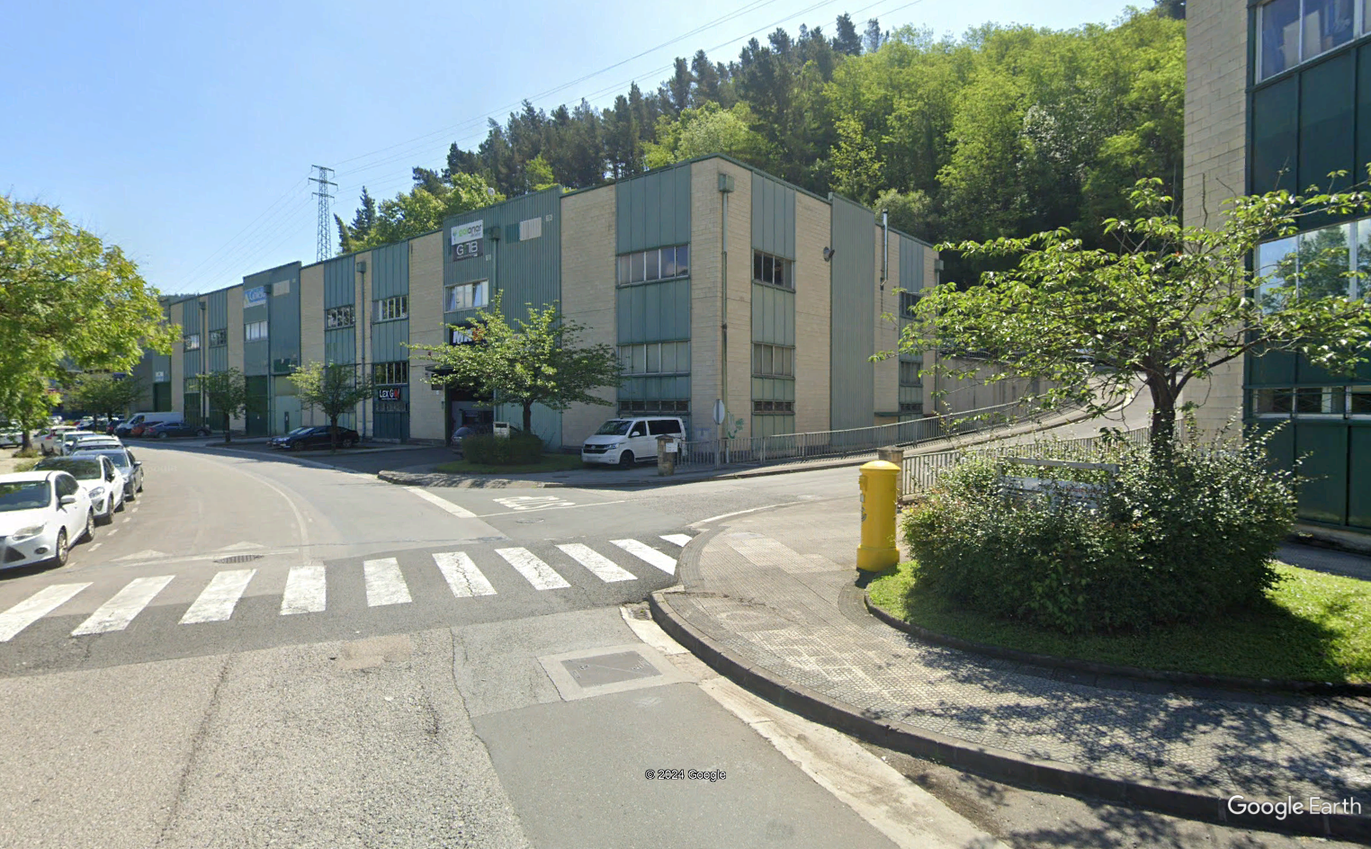 Exterior view of Industrial buildings for sale in Ordizia