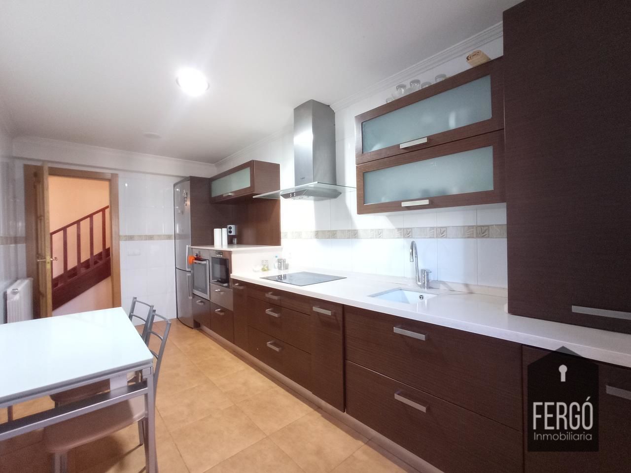 Kitchen of Single-family semi-detached for sale in León Capital   with Parquet flooring and Storage room