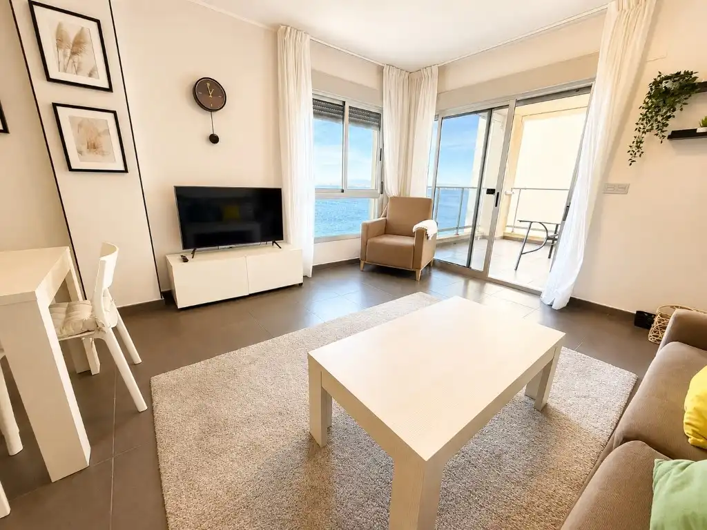 Sala d'estar de Apartament en venda en La Manga del Mar Menor amb Aire condicionat, Calefacció i Terrassa
