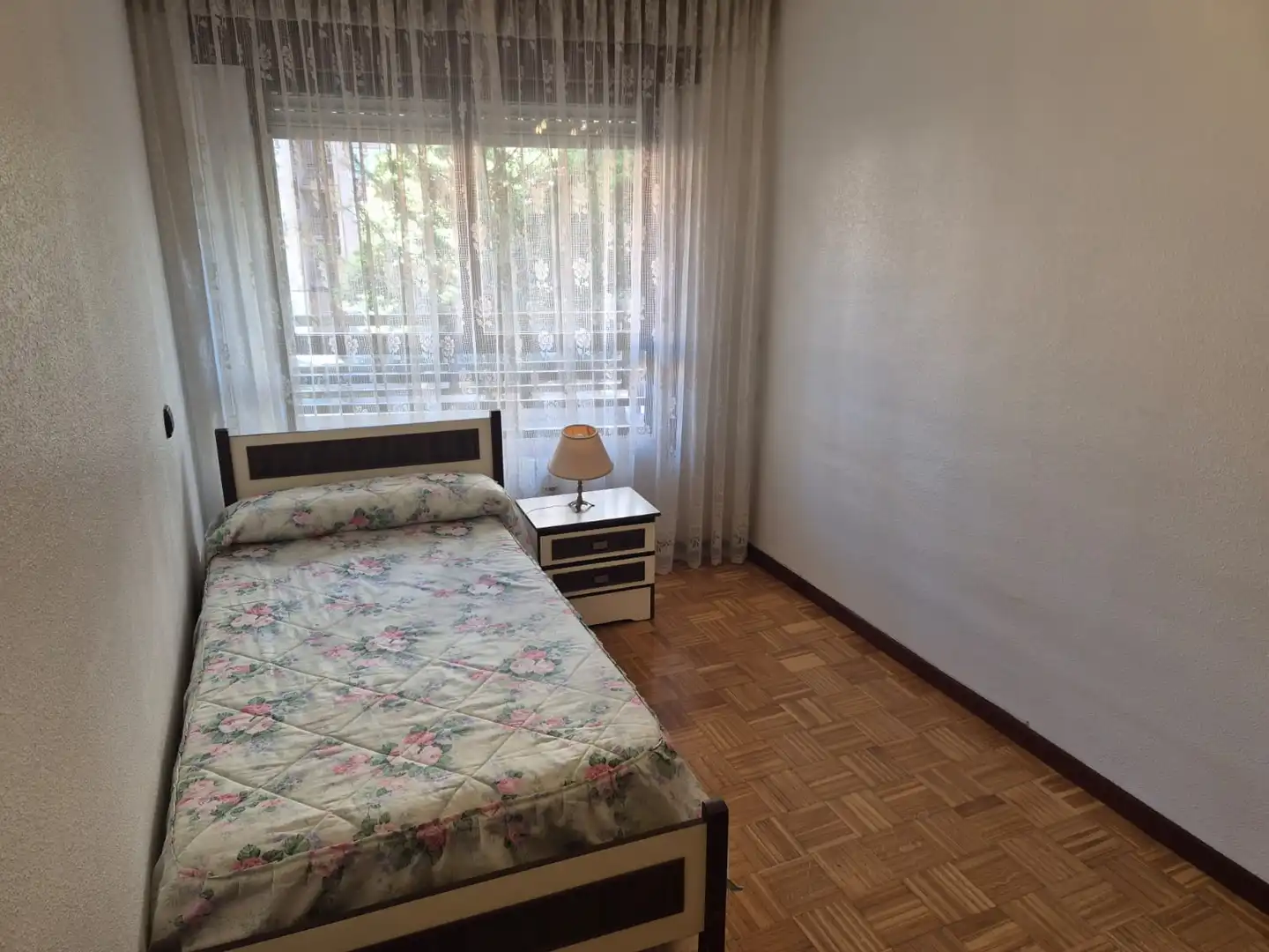 Bedroom of Flat for sale in Palencia  with Heating, Parquet flooring and Terrace