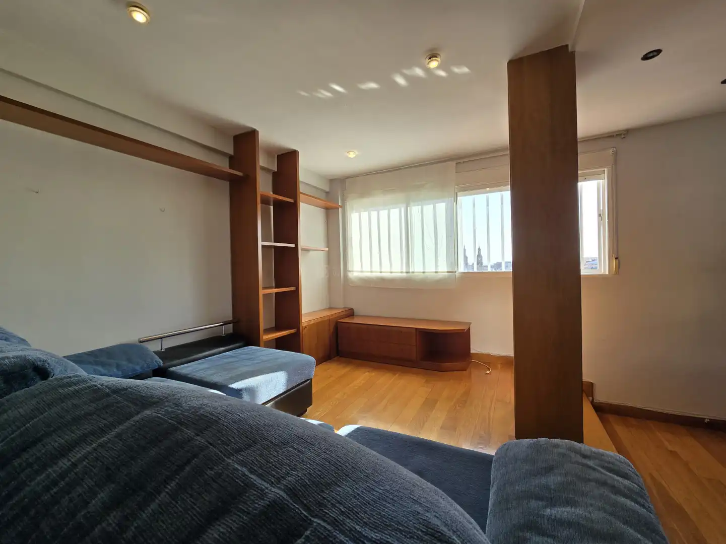 Bedroom of Flat for sale in  Logroño  with Heating and Furnished