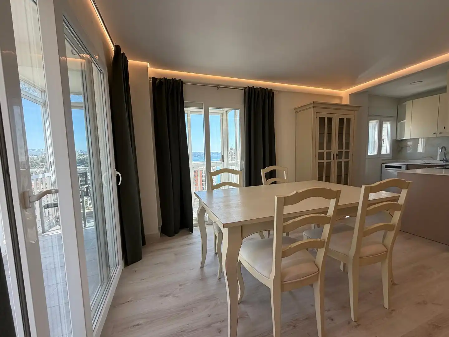 Comedor de Apartamento en venta en Calpe / Calp con Aire acondicionado, Calefacción y Terraza