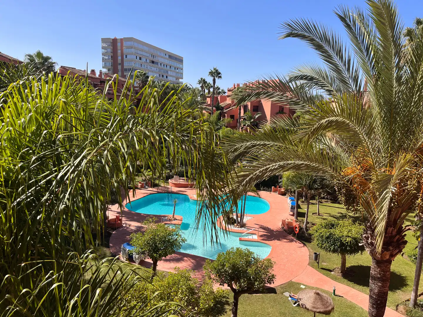 Garden of Attic for rent in Marbella  with Air Conditioner, Heating and Terrace