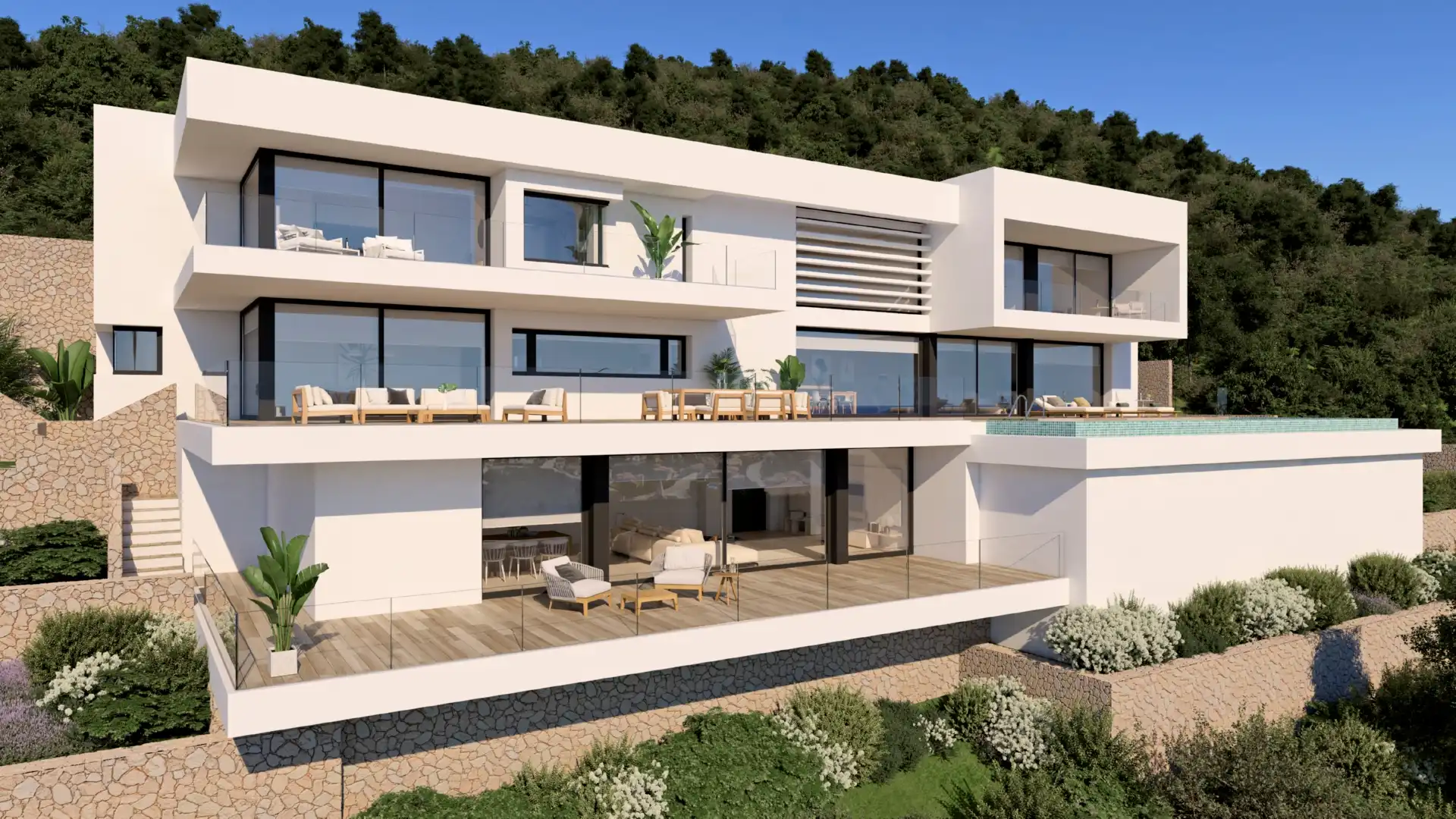 Villa mit Pool zum Verkauf in Cumbre del Sol, imagen 13