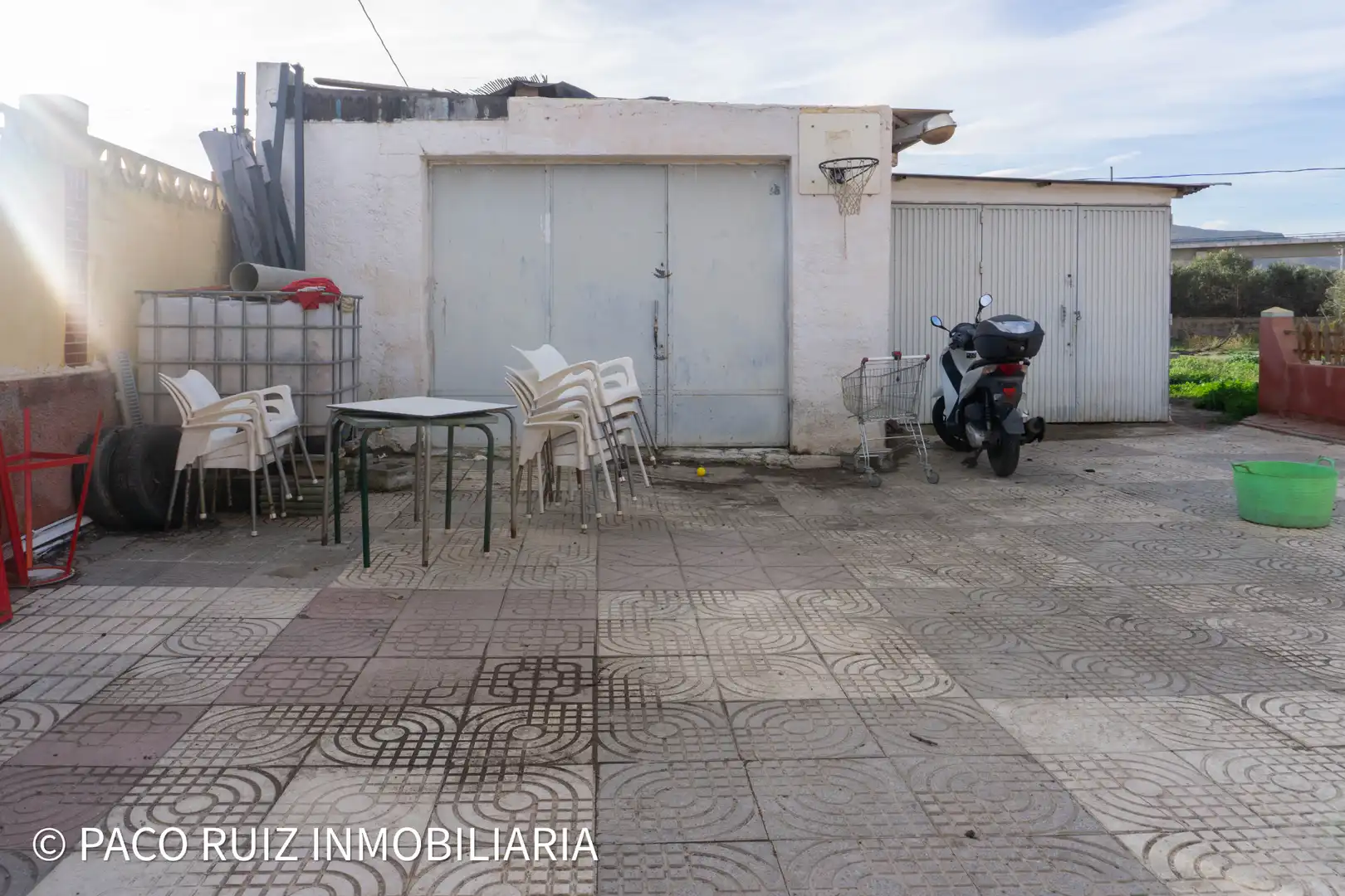 Vista exterior de Finca rústica en venta en Viator con Jardín privado, Terraza y Piscina